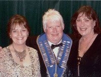 Guest of Honour Noreen Kershaw with Peter & Helen Moran.